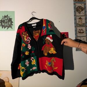 Vintage Hand Knit RARE Sweater